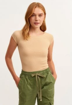 OXXO Donna T-shirt Basic - Caraway