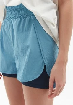 OXXO Donna MIT ELASTISCHEM BUND - Shorts - Adriatic Blue -Negozio al dettaglio Oxxo e769ee62ddc440f2b65562796b758523
