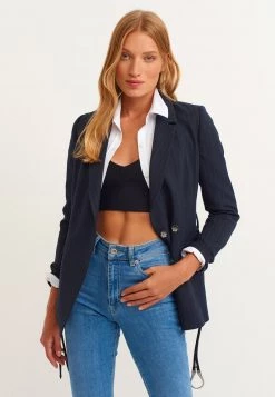 OXXO Donna MIT BESONDEREM GÜRTEL - Blazer - Stripe Comb -Negozio al dettaglio Oxxo e901a192c9a34c53a3d9222827e9d963