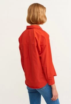 OXXO Donna MIT MANSCHETTEN - Camicia - Valiant Poppy -Negozio al dettaglio Oxxo e992fd3d2daf43eb9857fee2e340bc62