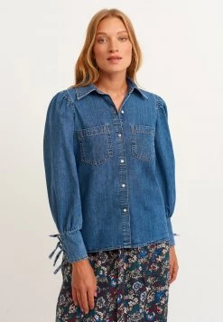 OXXO Donna Camicia - Mid Denim