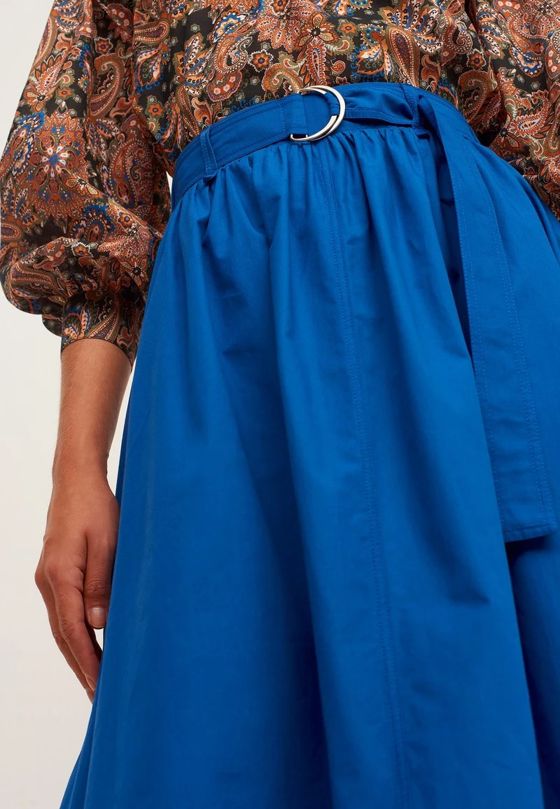 OXXO Donna Gonna A Pieghe - Cobalt 6 OXXO Donna Gonna A Pieghe - Cobalt - immagine 4