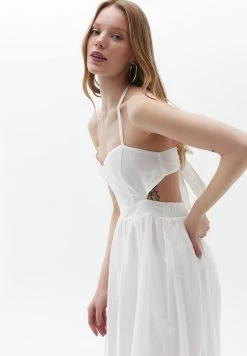 OXXO Donna Vestito Lungo - Offwhite -Negozio al dettaglio Oxxo ed36632cae78425d8aa9df31285b24ea