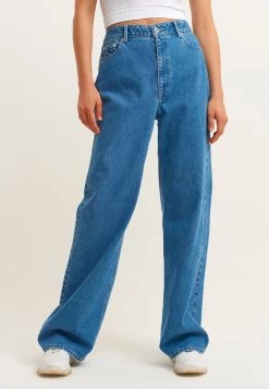 OXXO Donna Jeans A Zampa - Mid Denim