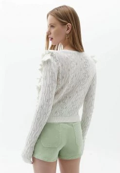 OXXO Donna VOLANT DETAILS - Cardigan - Ice Milk 8 OXXO Donna VOLANT DETAILS - Cardigan - Ice Milk -Negozio al dettaglio Oxxo ef14878b309e431a9734533f4f0e844a