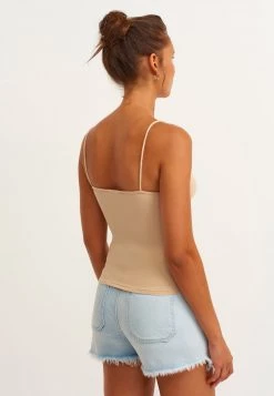 OXXO Donna SPAGETTIE MIT FEINER RIPPENSTRUKTUR - Top - Pecan -Negozio al dettaglio Oxxo eff4c879d08a4f91a5ba1ae961abb157