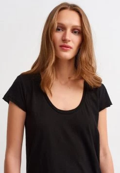 OXXO Donna T-shirt Basic - Black -Negozio al dettaglio Oxxo f02b3ba688494994892a170aee81439d
