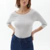 OXXO Donna 3/4 ARMELN - Maglietta A Manica Lunga - Gray Violet -Negozio al dettaglio Oxxo f0d532a3eb16456d9ae193dbdb451297