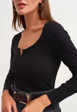 OXXO Donna LANGARM - Maglietta A Manica Lunga - Black -Negozio al dettaglio Oxxo f1768e2e84d548028fd18e0b6681e6ef