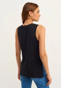 OXXO Donna Top - Black -Negozio al dettaglio Oxxo f30ed40af63640e8b668f0b73a95beac