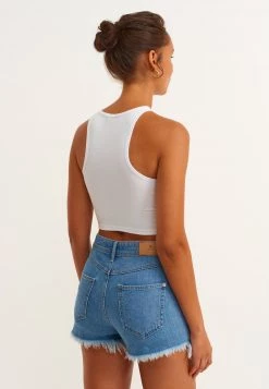 OXXO Donna MIT ENGEM TRAGEKOMFORT - Top - White -Negozio al dettaglio Oxxo f427e3dd8f5b4afe951e380f14e17457