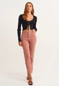 OXXO Donna Jeans Slim Fit - Brown 8 OXXO Donna Jeans Slim Fit - Brown -Negozio al dettaglio Oxxo f4ef770bb9b142f0b6f35d31ceab738b