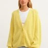 OXXO Donna Cardigan - Yellow Iris -Negozio al dettaglio Oxxo f5b4e497ae7b48c4bfab4453e26ade7a