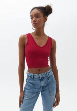 OXXO Donna Top - Cerise