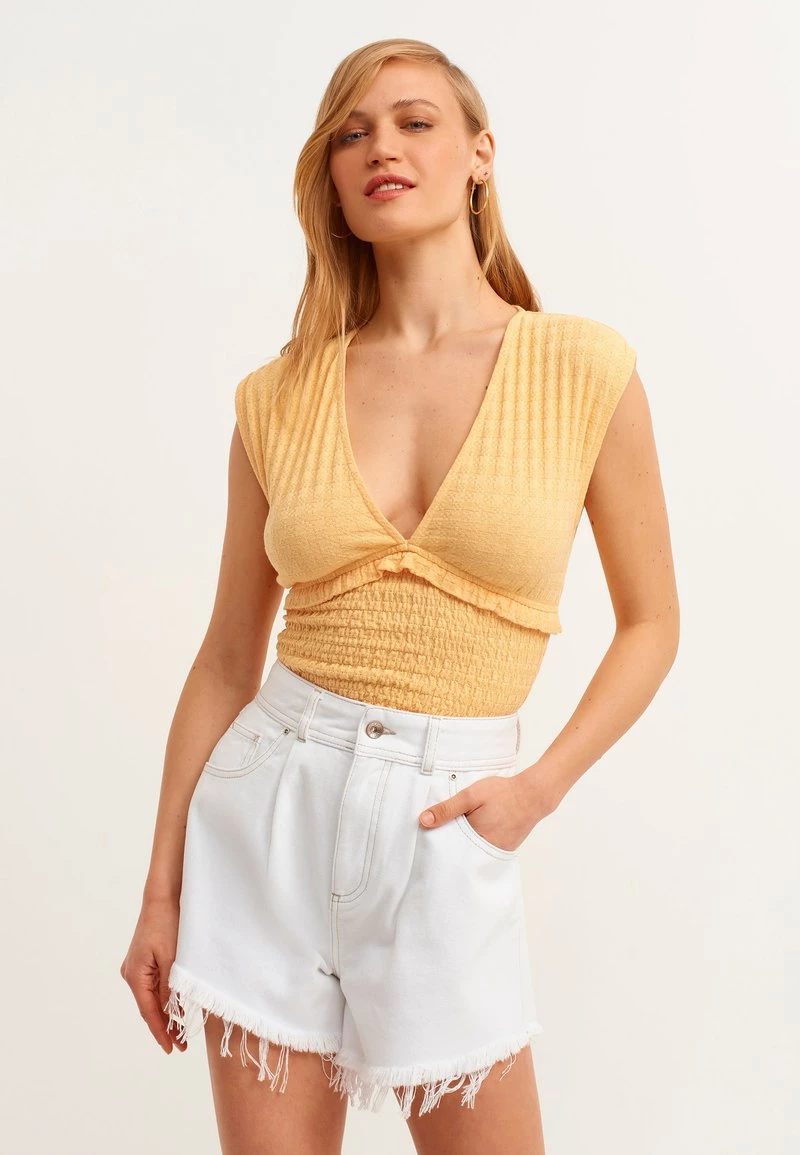 OXXO Donna KURZE - Camicetta - Abricock 3 OXXO Donna KURZE - Camicetta - Abricock