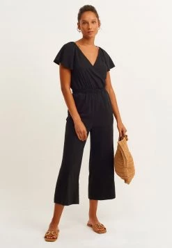 OXXO Donna Tuta Jumpsuit - Black
