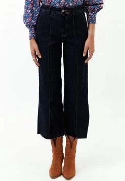 OXXO Donna Jeans A Zampa - Raw Denim