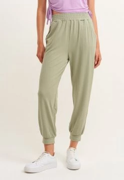 OXXO Donna FLIESSENDER - Pantaloni Sportivi - Seagrass