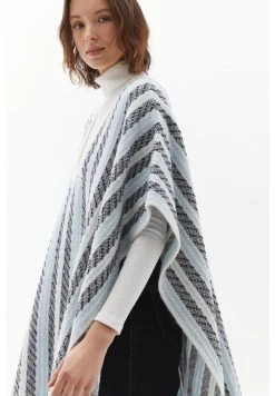 OXXO Donna MIT GESTREIFTER OPTIK - Mantella - Light Blue -Negozio al dettaglio Oxxo f9ce038a56da4319a25a8012afa26aa5