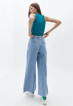 OXXO Donna Jeans A Zampa - Light Denim -Negozio al dettaglio Oxxo fad78d4f4cb24b808b784d995461b1b9