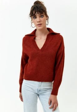 OXXO Donna Maglione - Dark Red 8 OXXO Donna Maglione - Dark Red -Negozio al dettaglio Oxxo fb4c4e79e94742cf8330c62001dece21