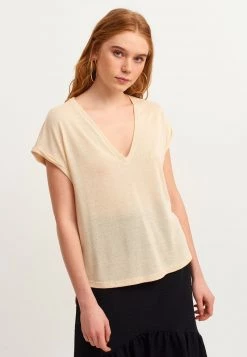 OXXO Donna T-shirt Basic - Nutmeg -Negozio al dettaglio Oxxo fb9eb8bd491545b1a38234732842e519