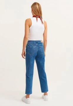 OXXO Donna Jeans Tapered Fit - Mid Denim -Negozio al dettaglio Oxxo fbc00ae073a248b890d9a58618c5e4ca