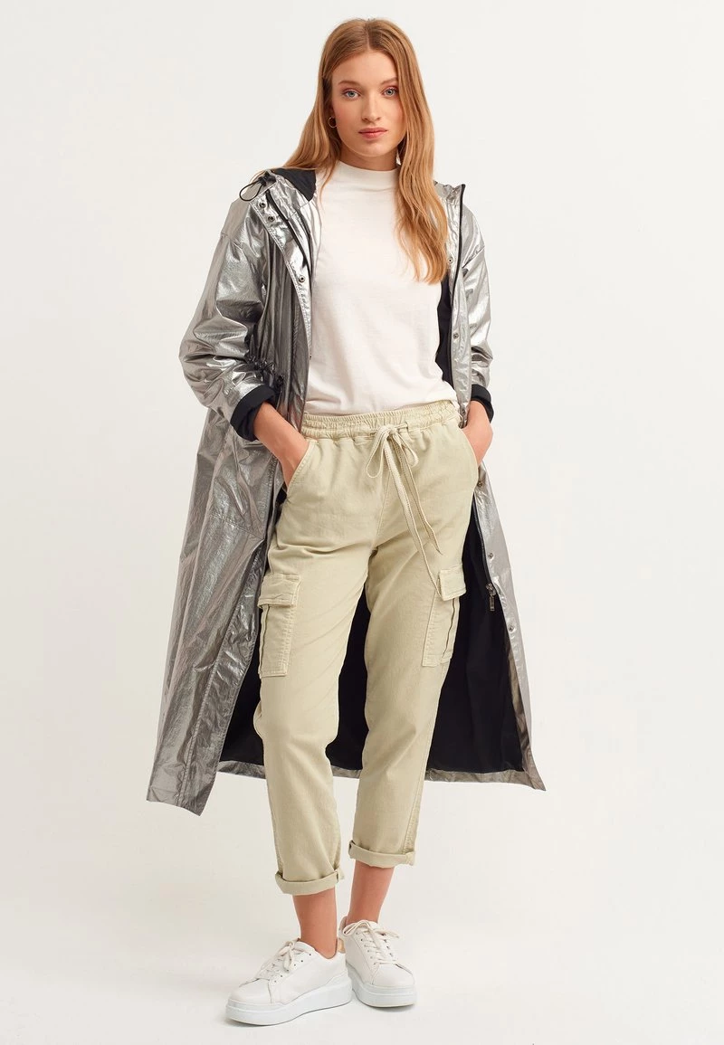 OXXO Donna Pantaloni Cargo - Antik Ash Tree 4 OXXO Donna Pantaloni Cargo - Antik Ash Tree - immagine 2