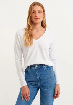 OXXO Donna LANGARM - Maglietta A Manica Lunga - White