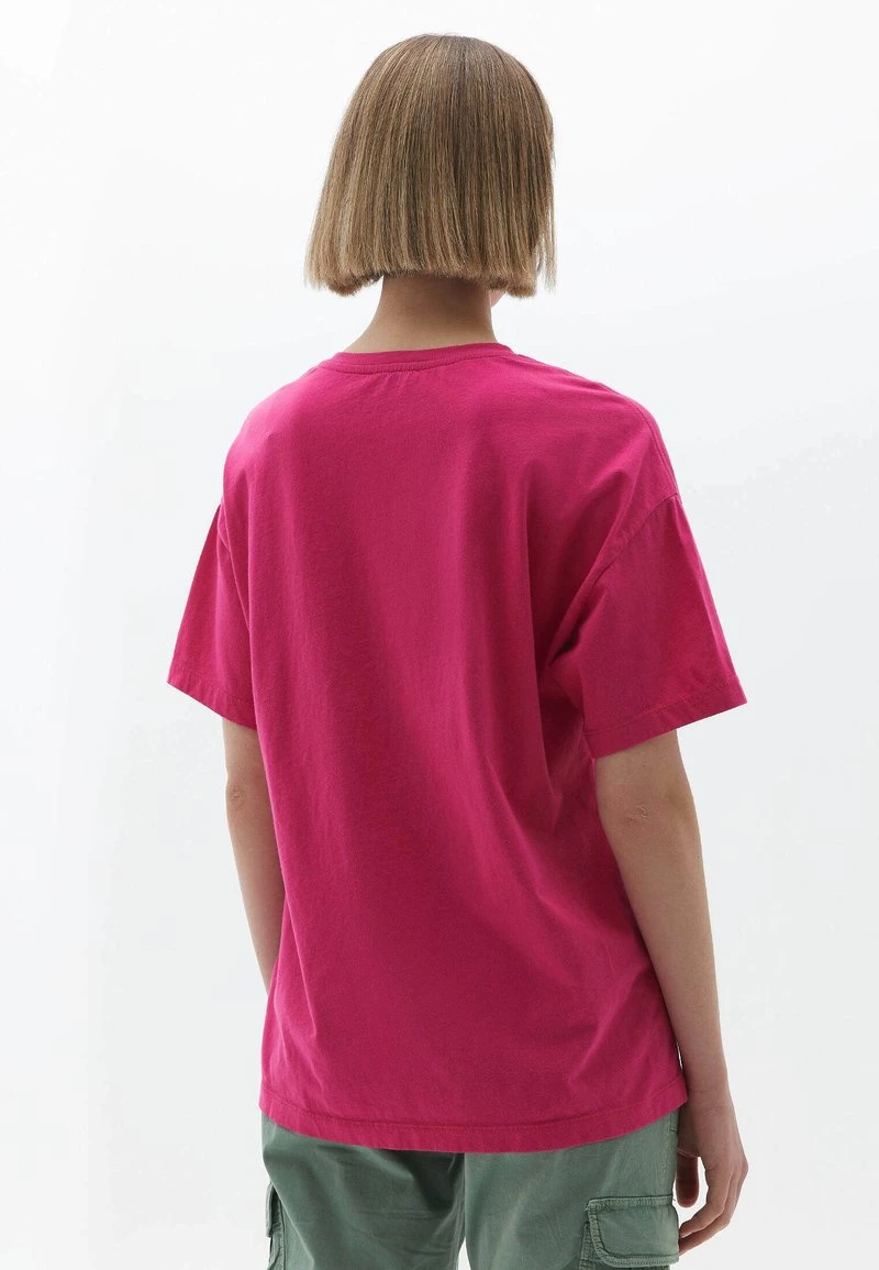 OXXO Donna OVERSIZED - T-shirt Basic - Pink Yarrow 5 OXXO Donna OVERSIZED - T-shirt Basic - Pink Yarrow - immagine 3