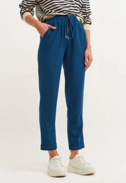 OXXO Donna MIT WEITER BEINFORM - Pantaloni - Blue Denim