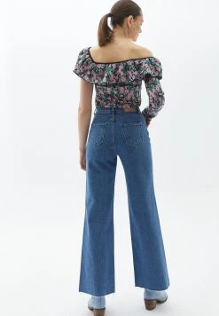 OXXO Donna Jeans A Zampa - Mid Denim -Negozio al dettaglio Oxxo fddf750bc3ff4af5957dccf59d60f62b