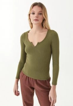 OXXO Donna LANGARM - Maglietta A Manica Lunga - Senna -Negozio al dettaglio Oxxo ff0c6fad63b145c3badda49bf858b677